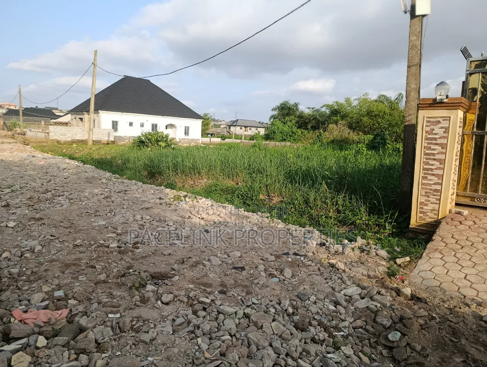 More Than Half Plot of Land in a Very Decent Area Close Not Too Far Fr