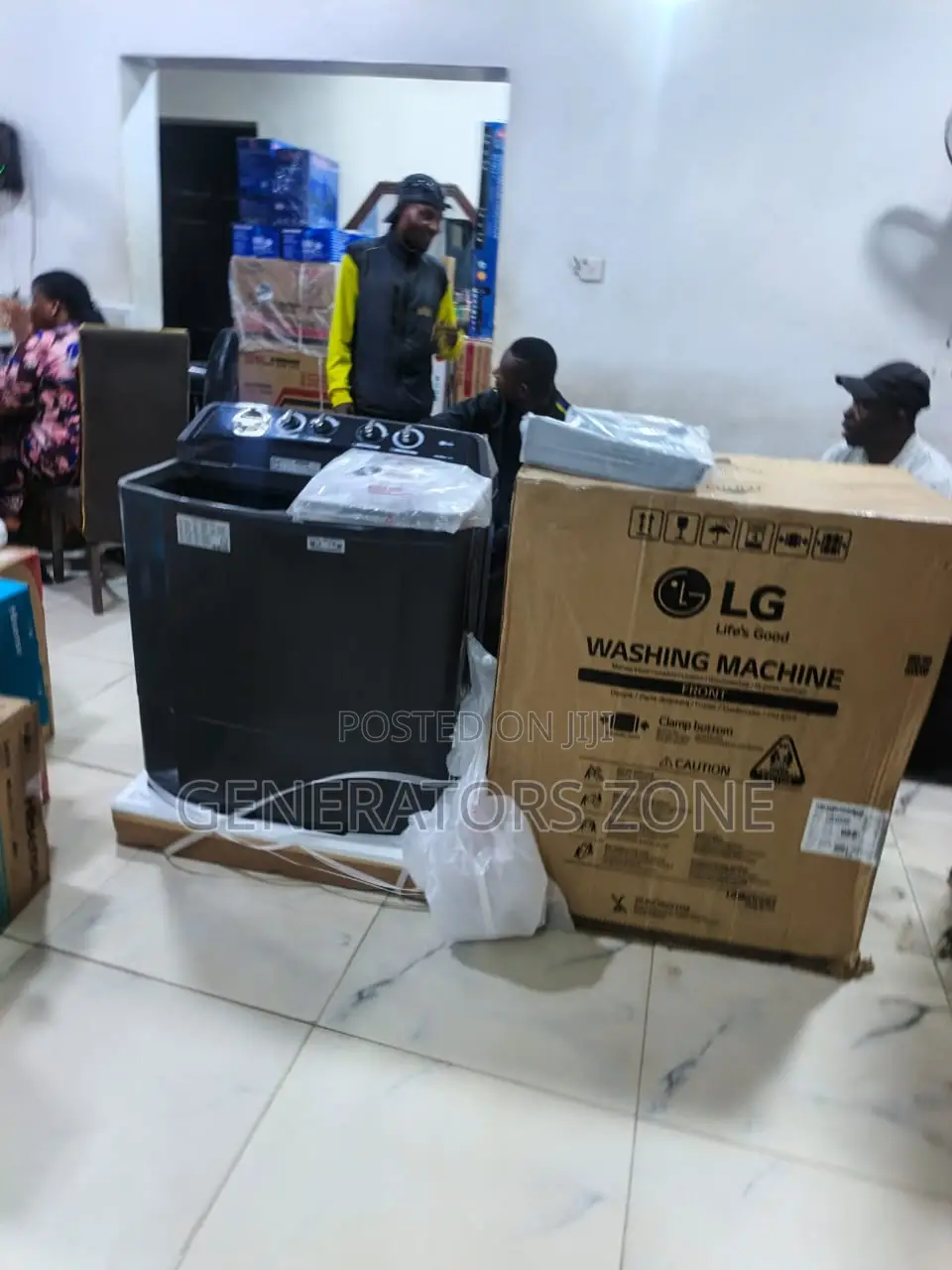 LG Laundry Machine 9kg Twin Tub Design