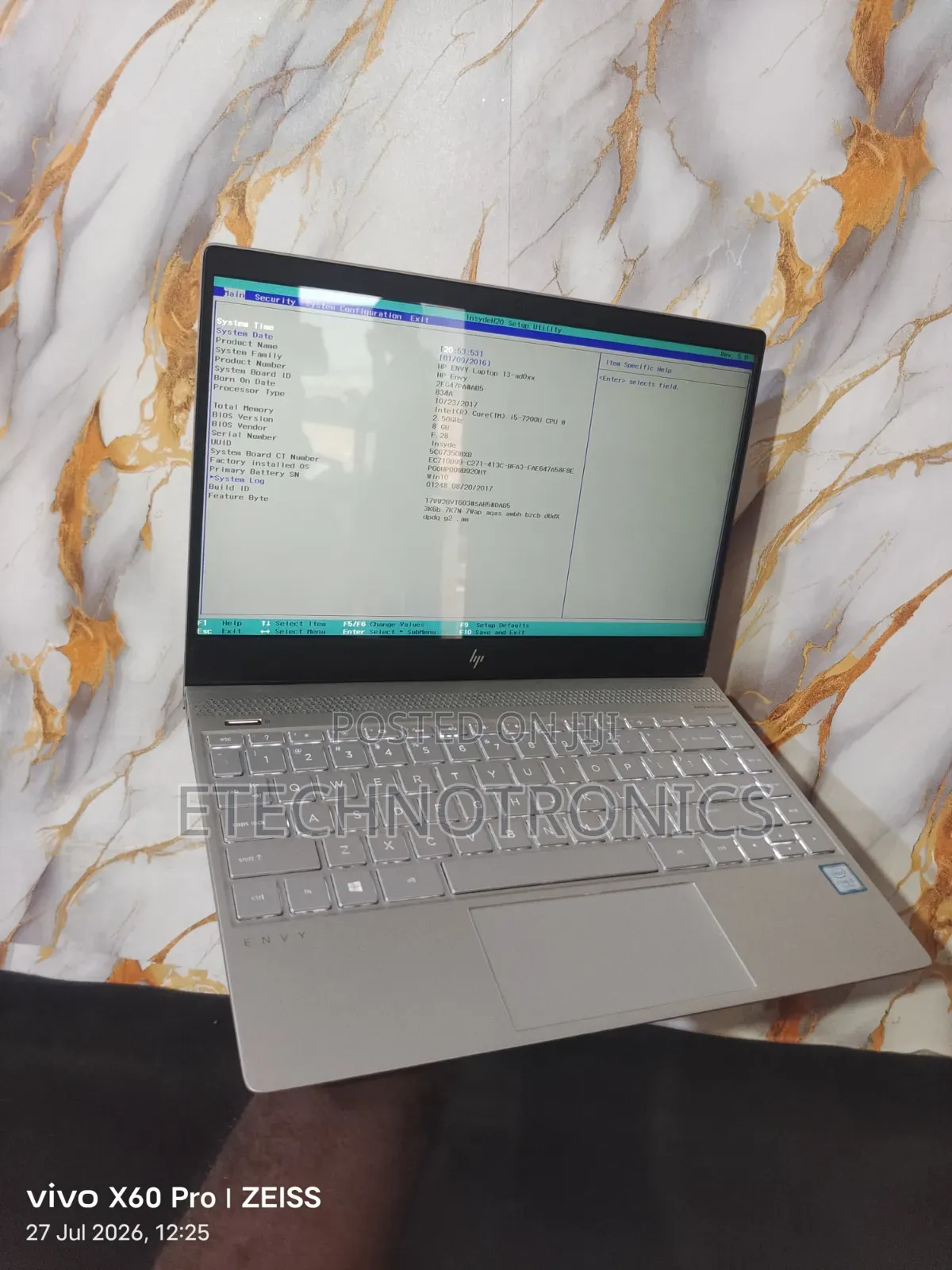 Laptop HP Envy 13 8GB Intel Core i5 SSD 256GB