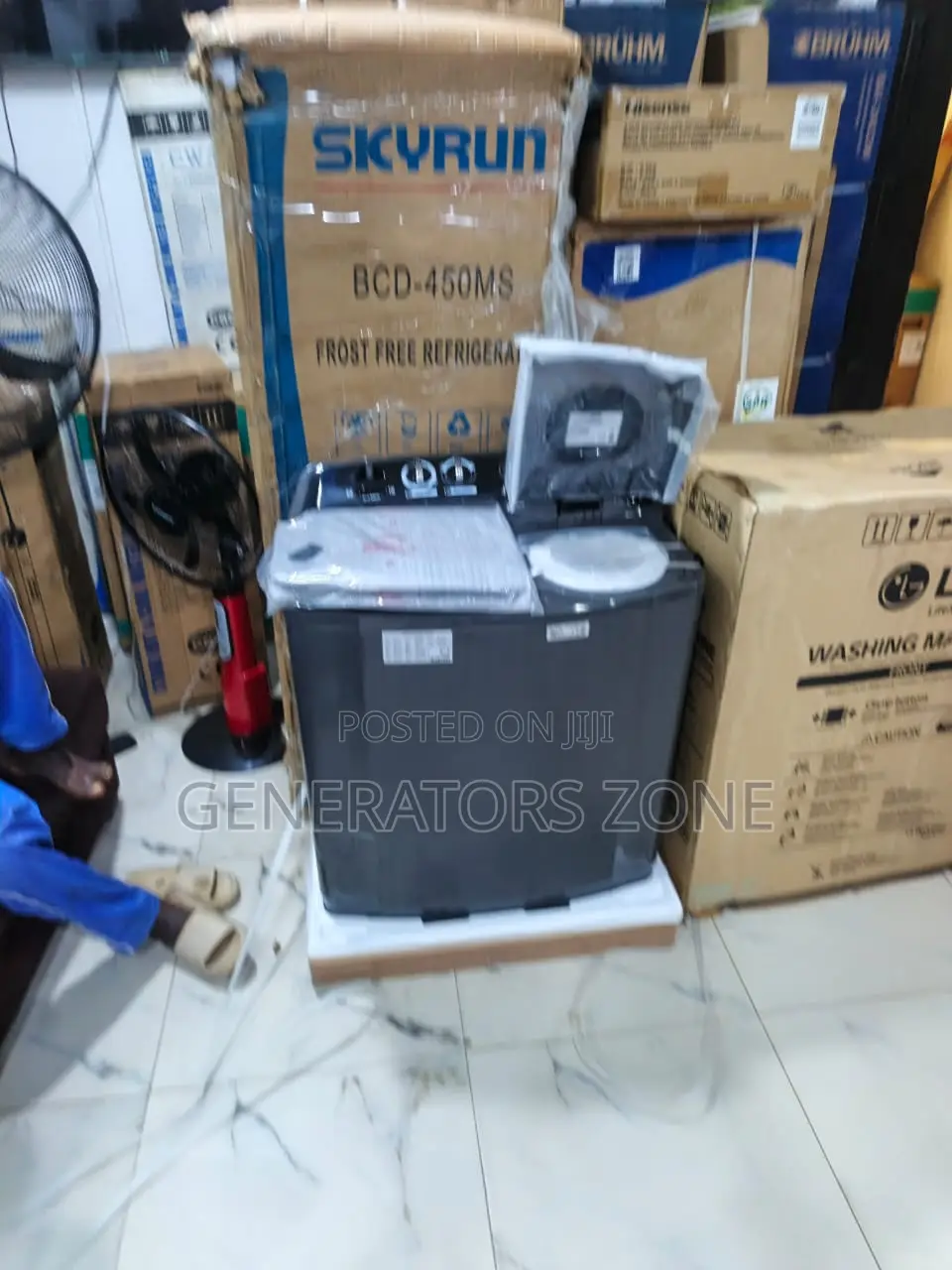 Twin Tub LG Washing Machine With Spinner