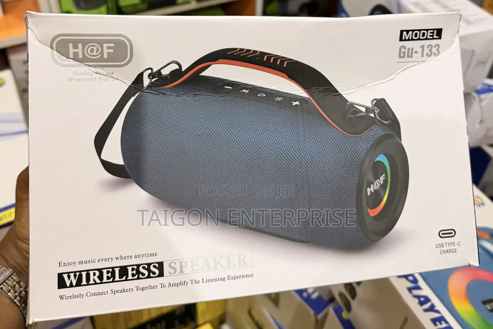 HOF ( GU-133) Wireless Portable Bluetooth Speaker