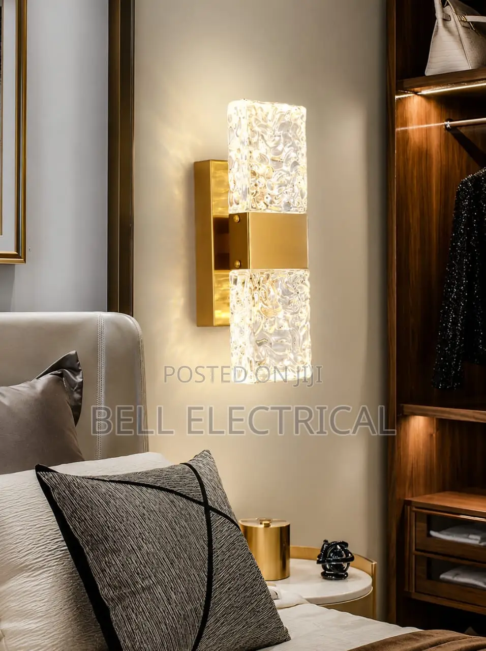 Nordic Postmodern Crystal Wall Lamps
