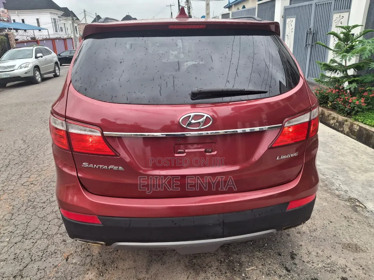 Hyundai Santa Fe 2014 Burgundy