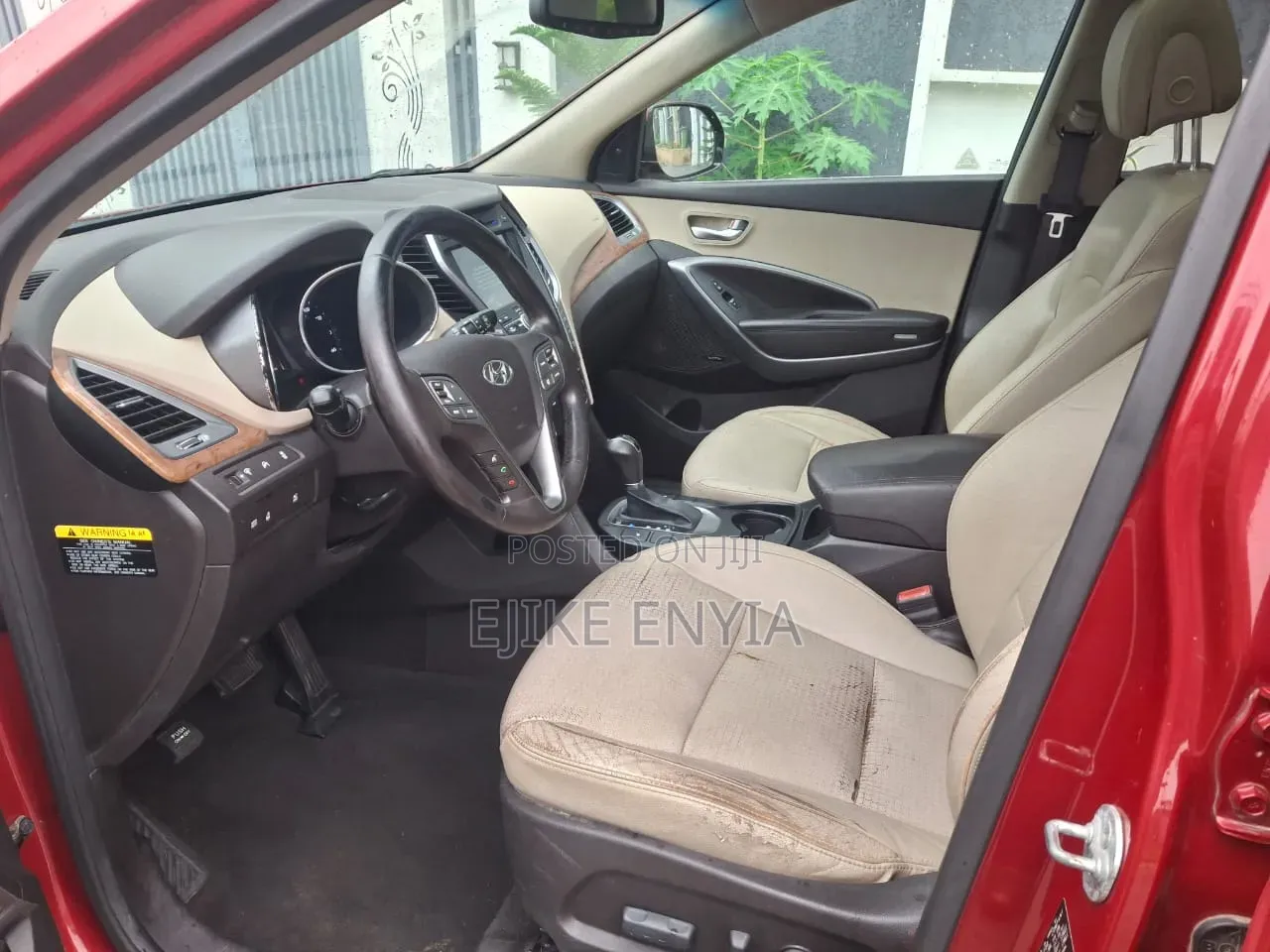 Hyundai Santa Fe 2014 Burgundy