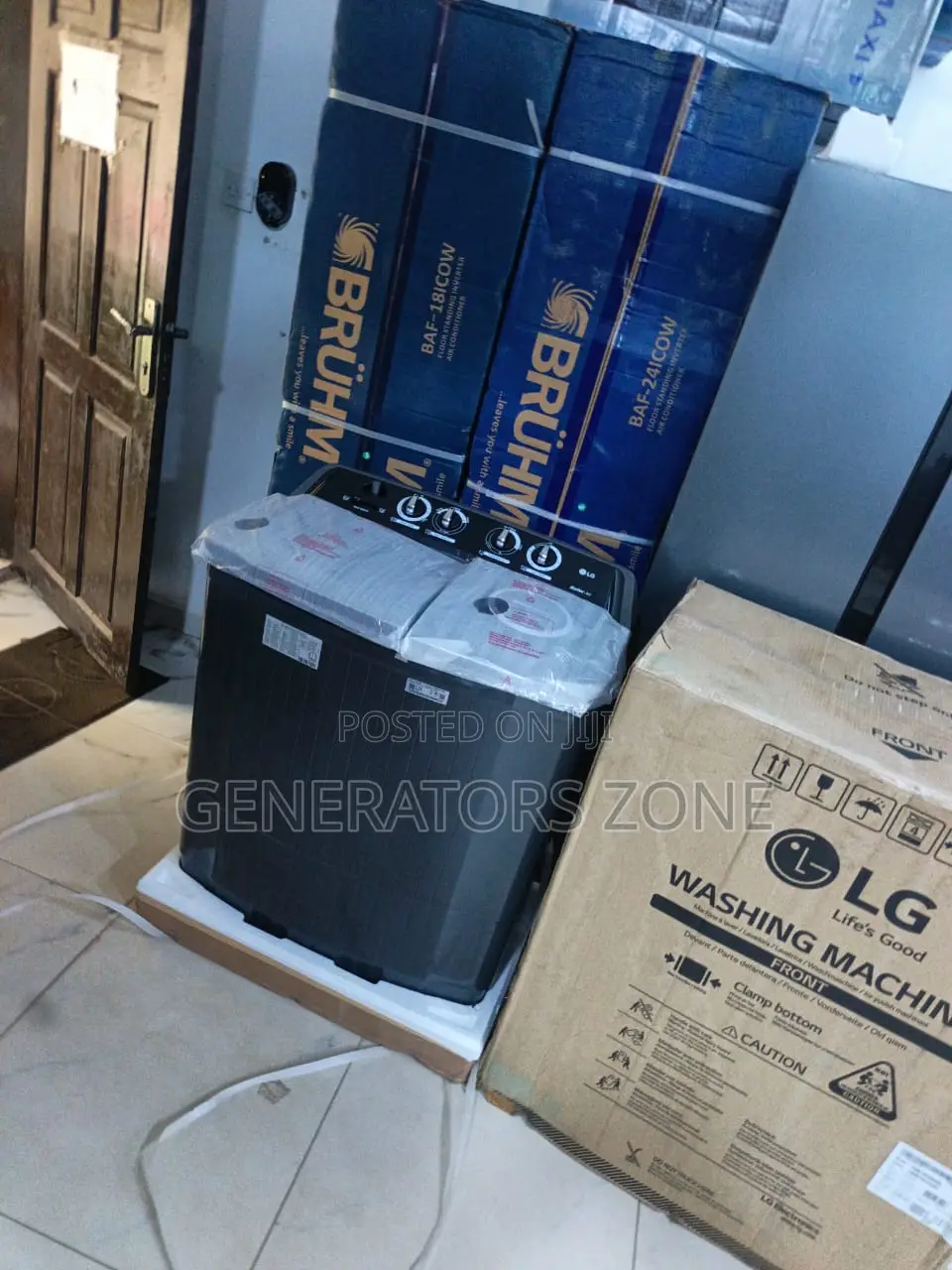 LG P961RWN9L 9kg Household Washing Machine