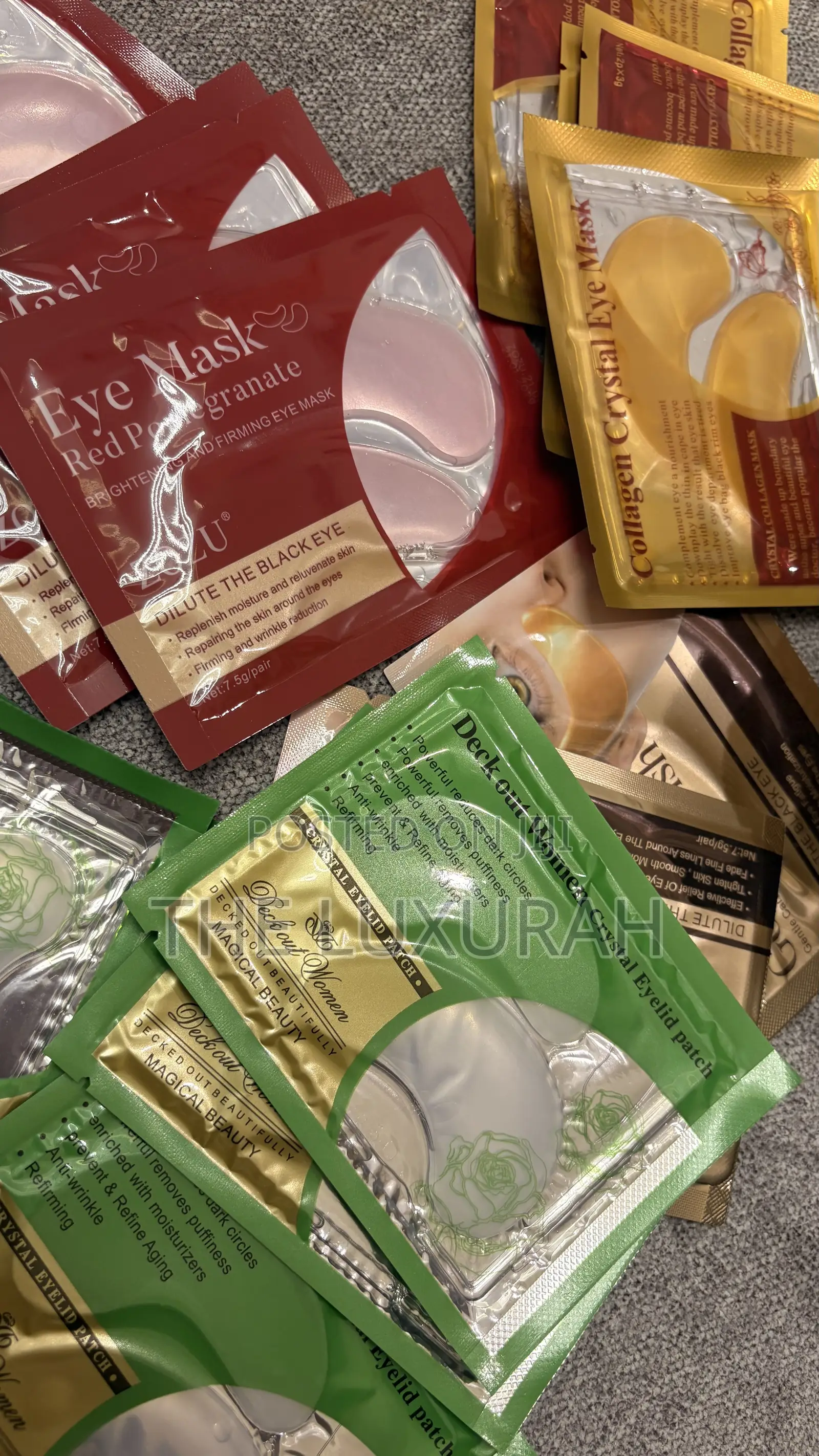 Collagen Under-Eye Hydrogel Patches