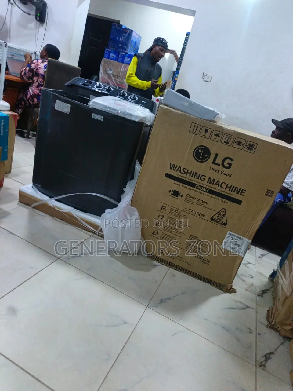 LG Washing Machine With Dual Tub Design