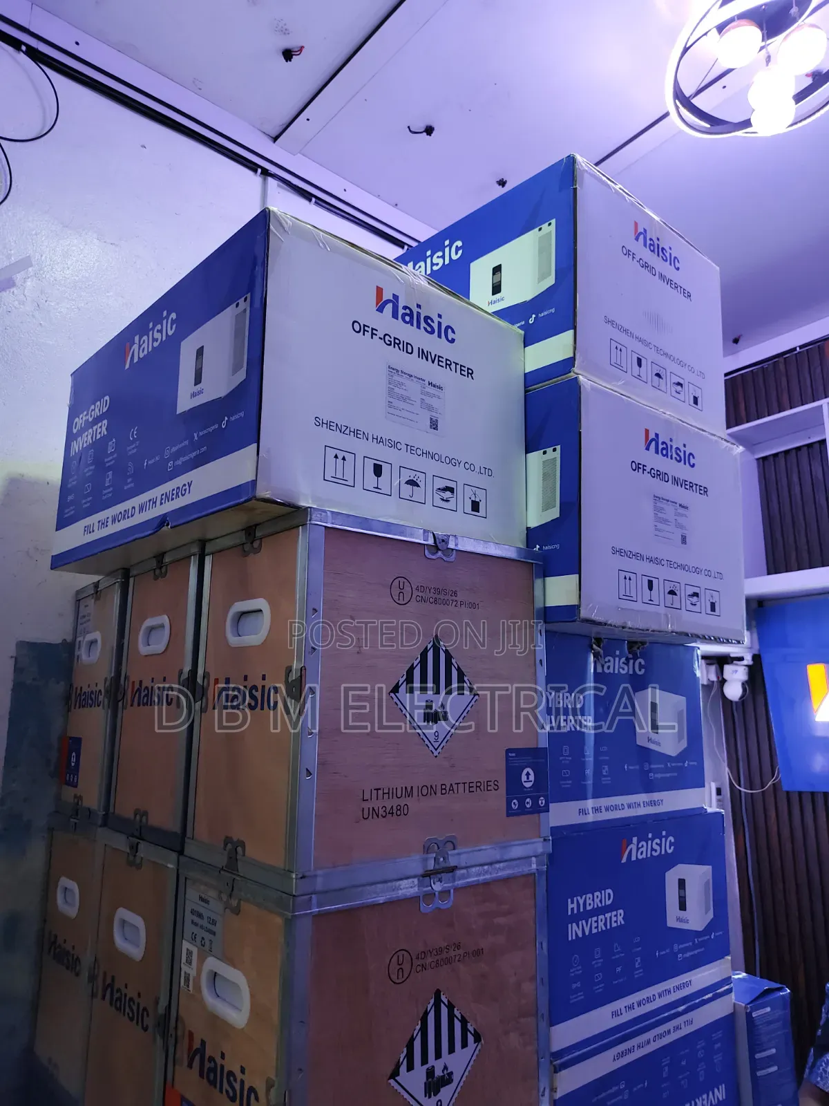4kwh 12v All in One Haisic Lithium Battery