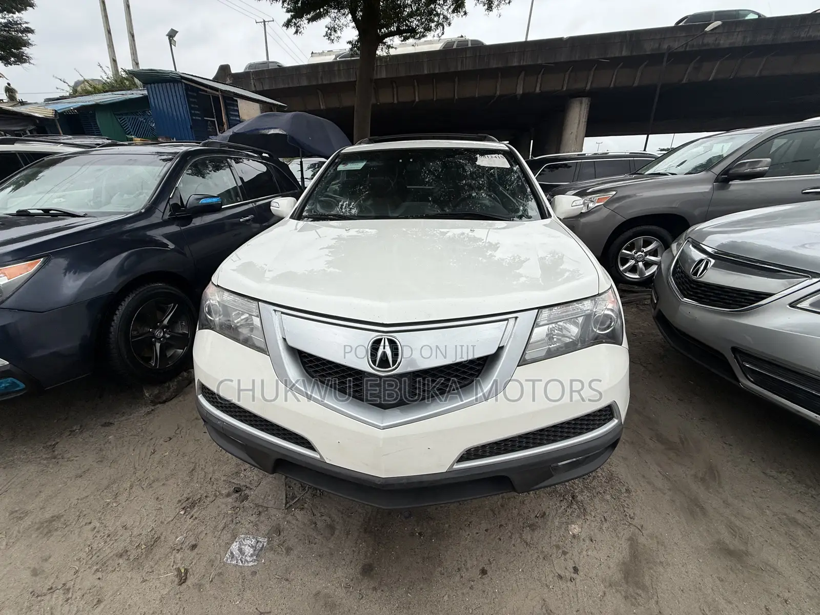 Acura MDX Advance Package SUV AWD (3.7L 6cyl 6A) 2010 White