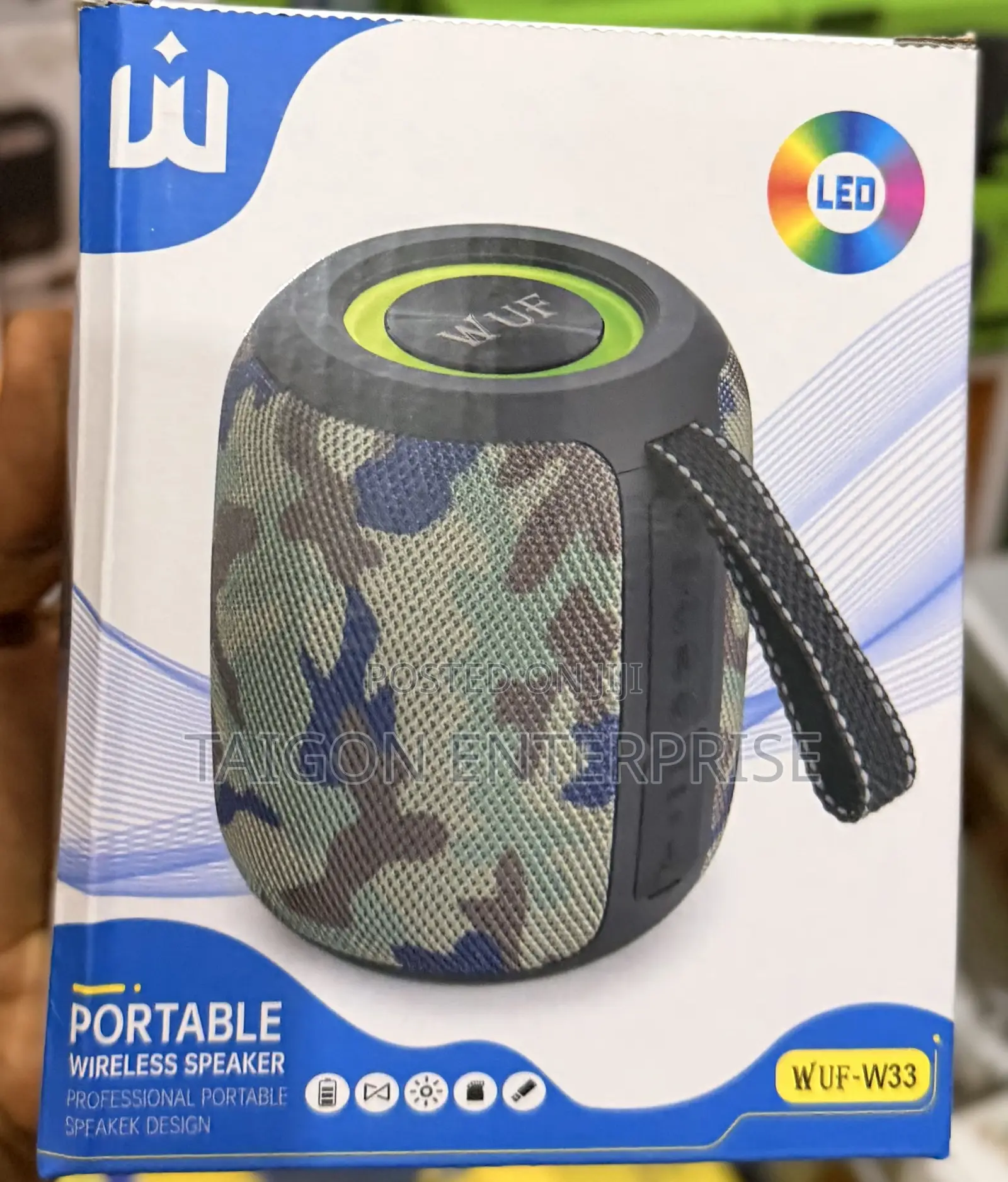 WUF- W33 Wireless Portable Speaker