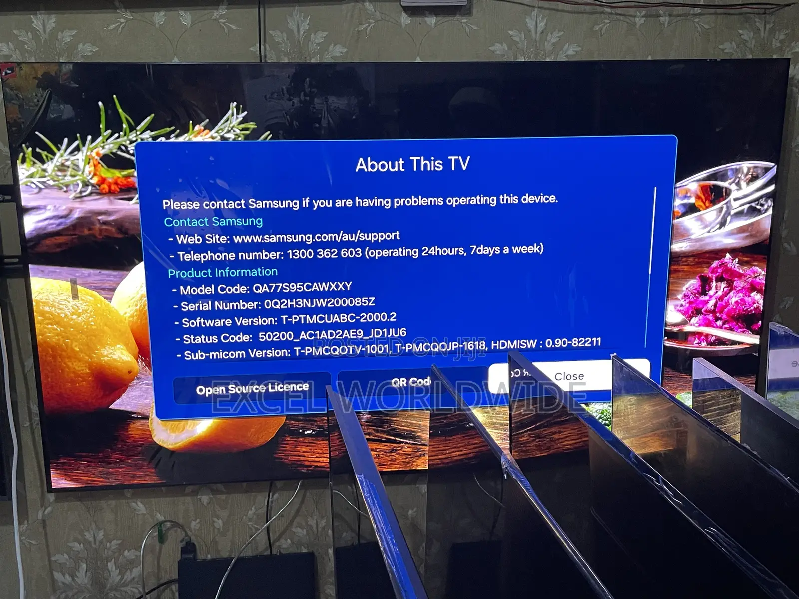 77 “ Samsung OLED Ultra-Slim Designed TV With Vibrant OLED Colors