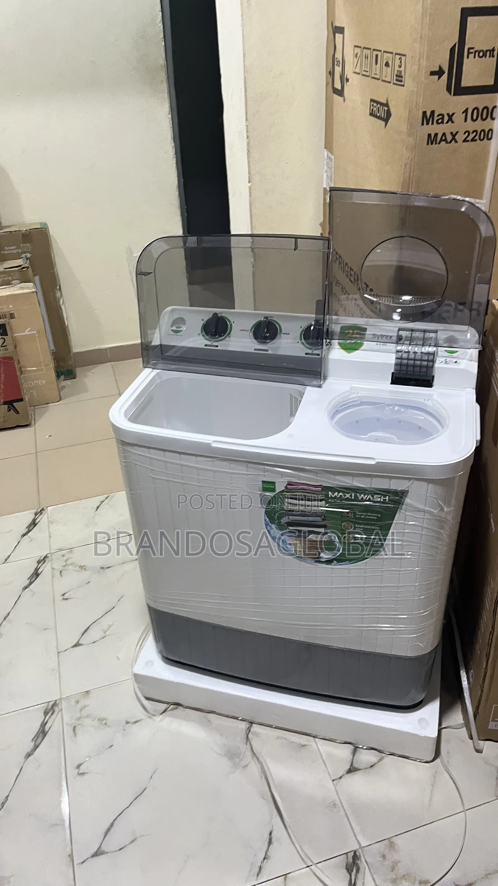 Synix E8WTMN Twin Tub Washing Machine – Premium Laundry Appliance