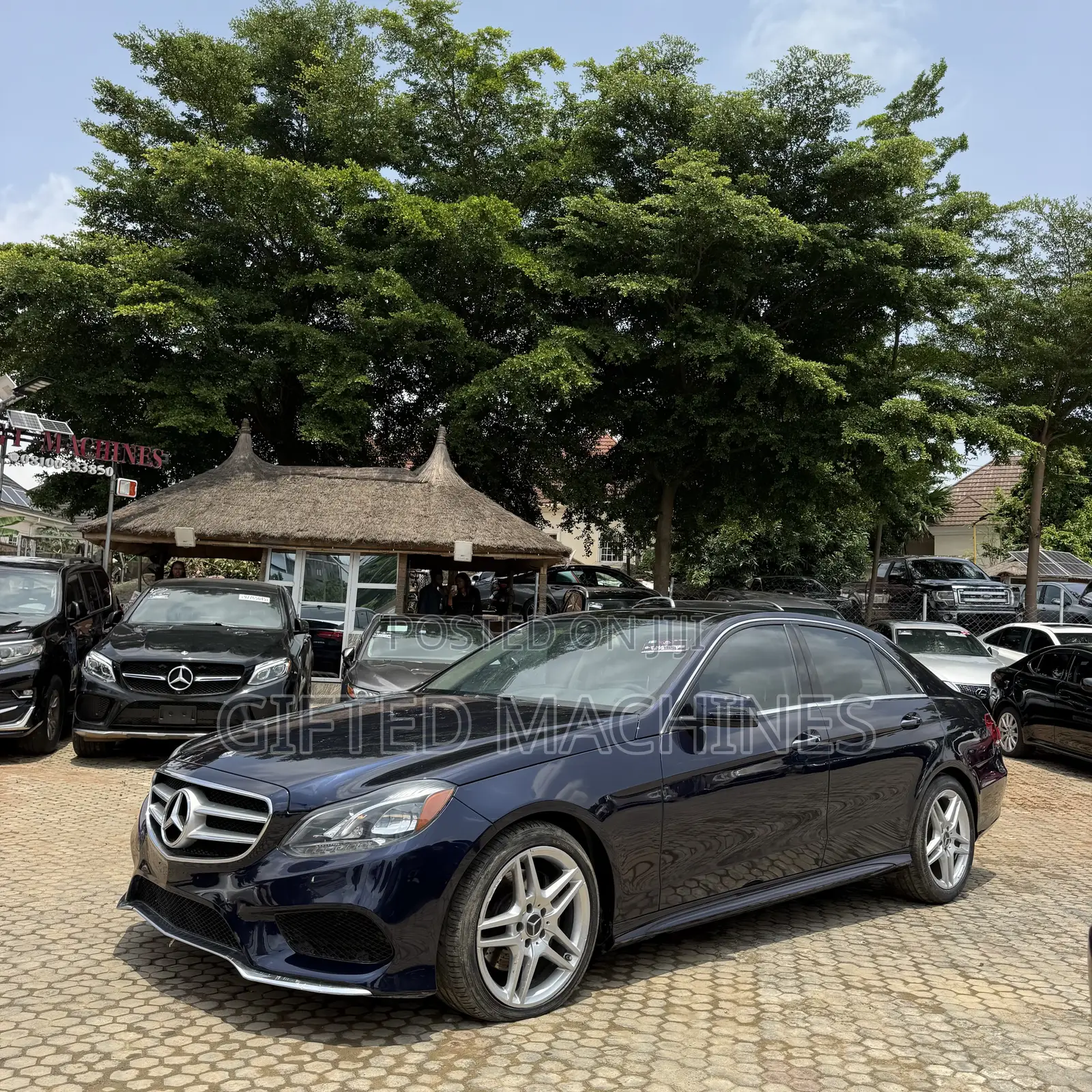Mercedes-Benz E350 2015 Blue