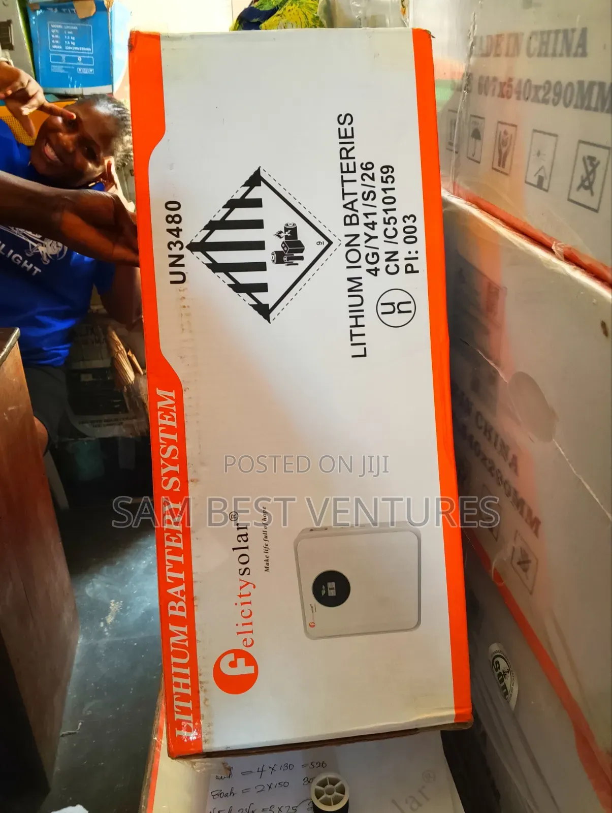 2.5kwh 24v Felicity Solar Lithium Batteries
