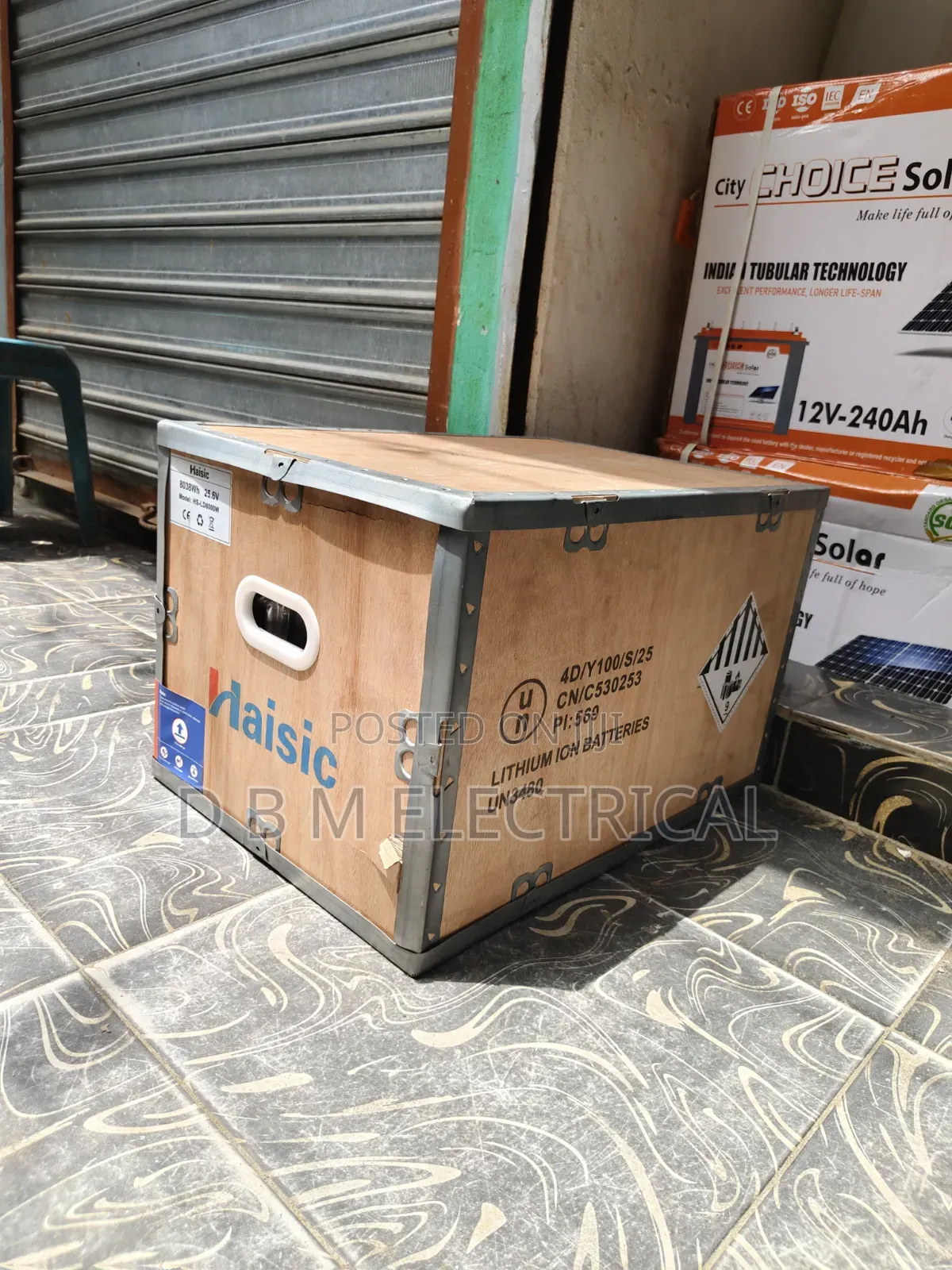 Haisic Solar Limtom Battery 24v 8kwh
