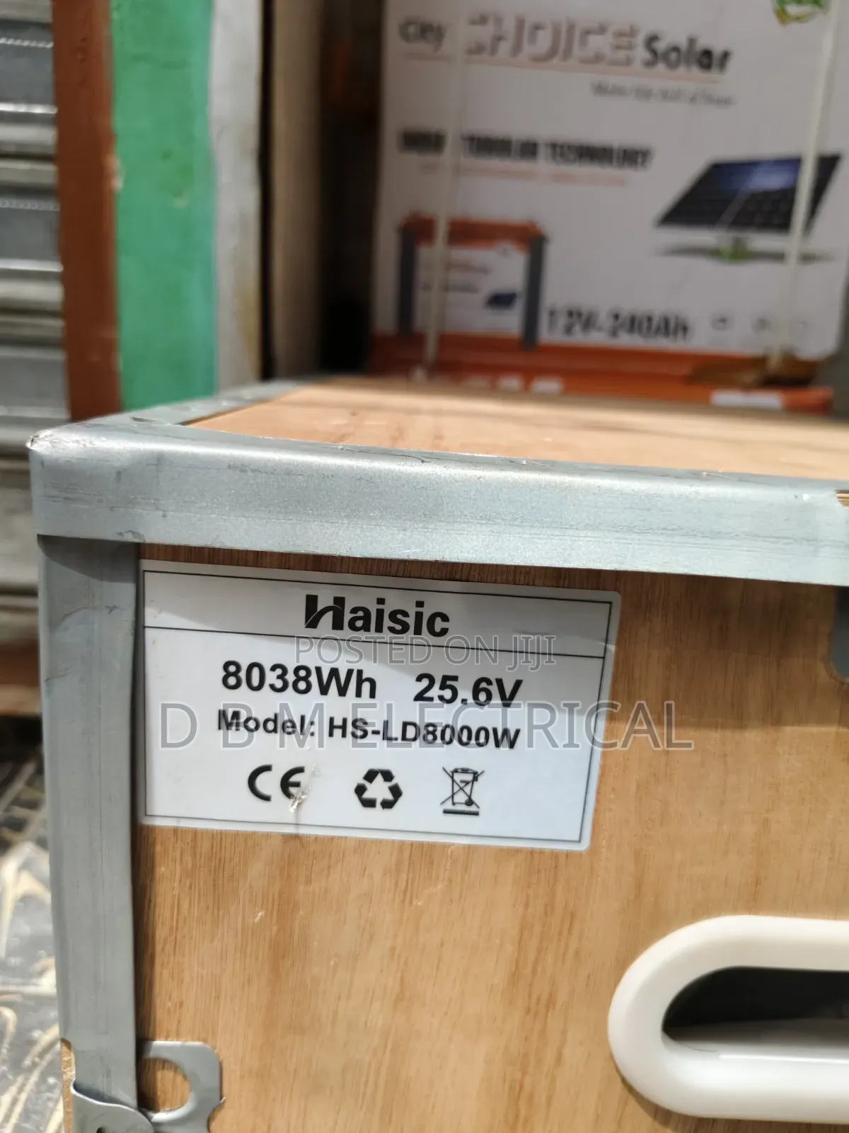 Haisic Solar Limtom Battery 24v 8kwh