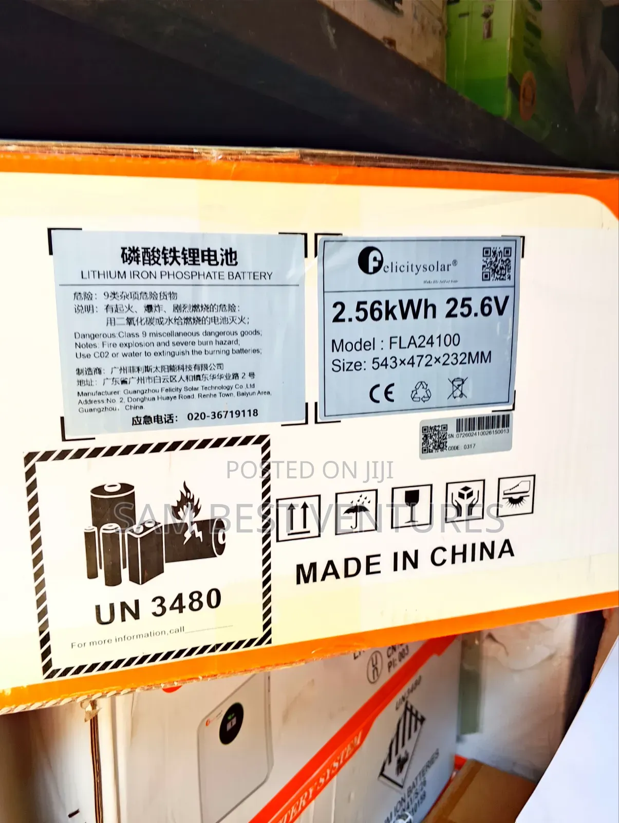 2.5kwh 24v Felicity Solar Lithium Batteries