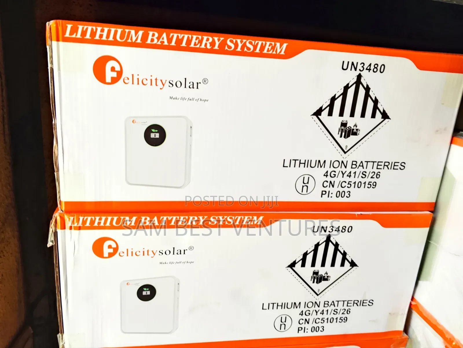2.5kwh 24v Felicity Solar Lithium Batteries