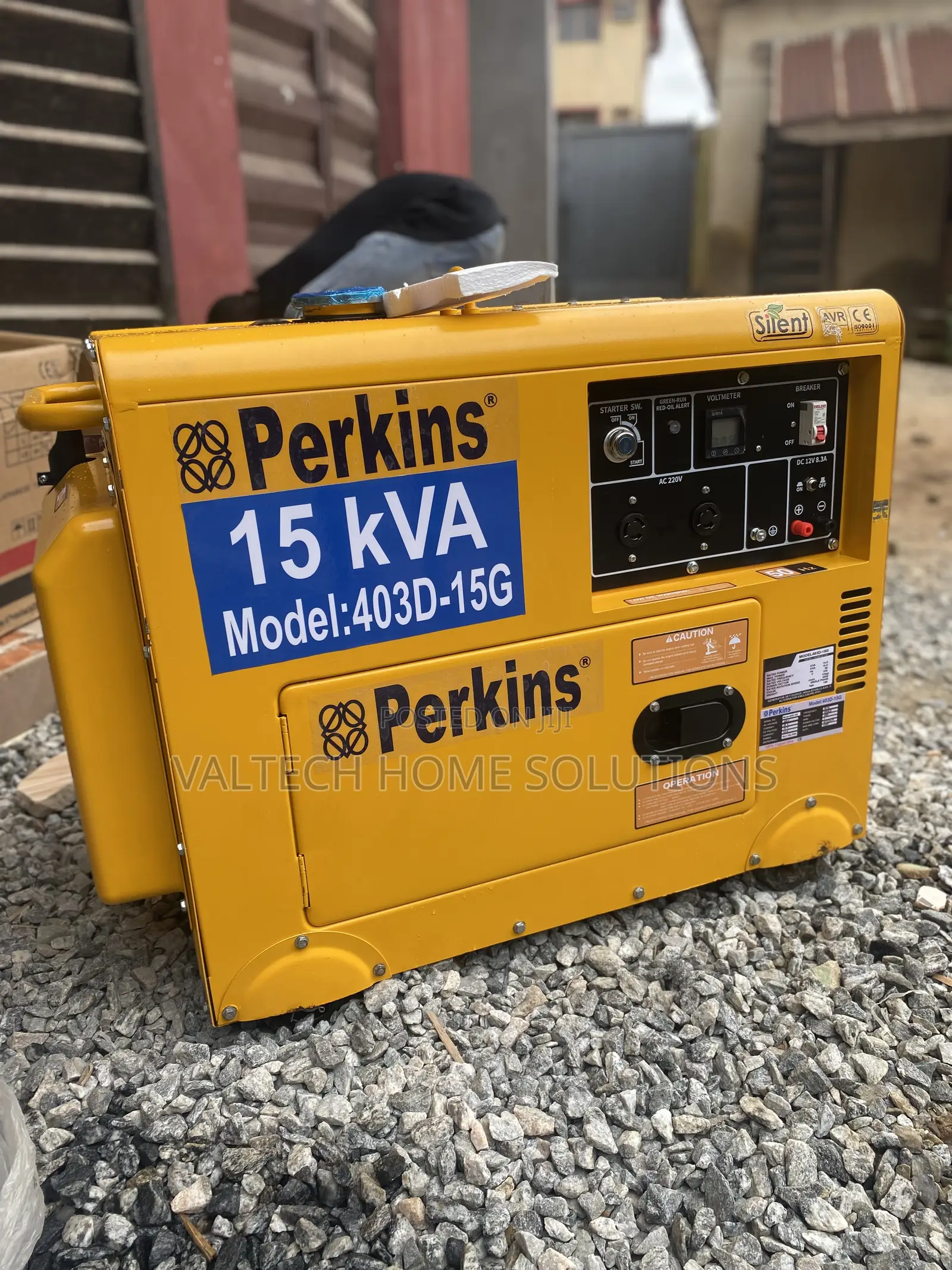 15KVA Perkins Soundproof Diesel Generator – Reliable Power Solution