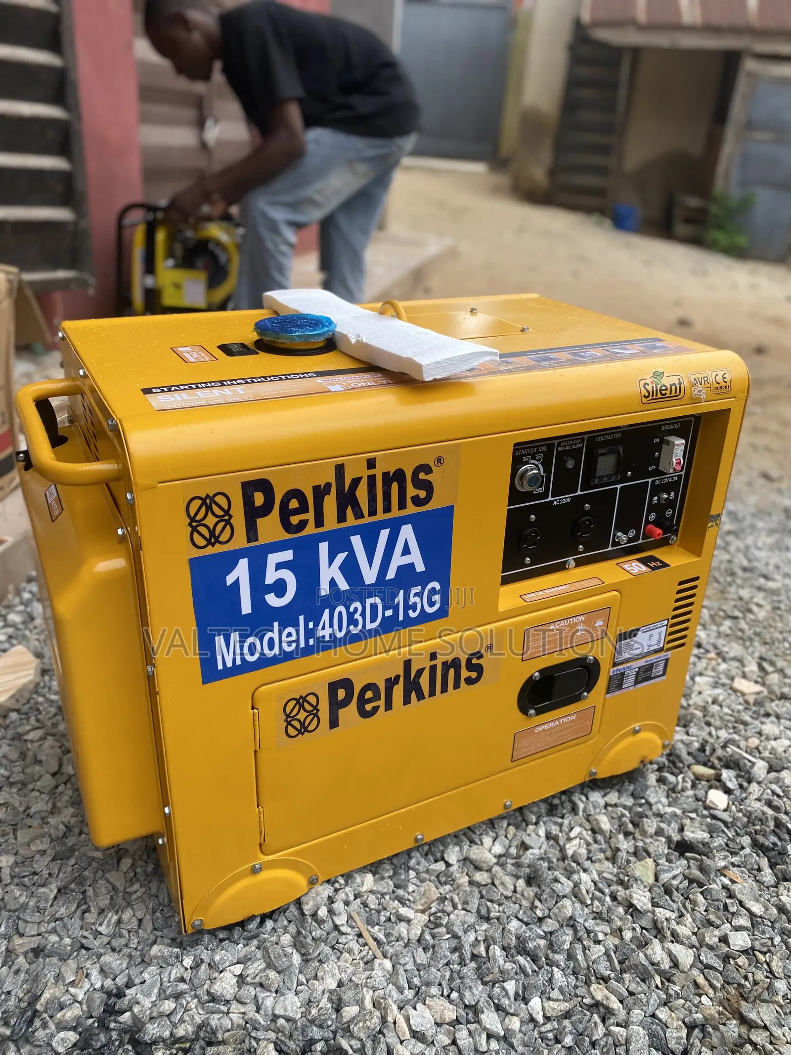 15KVA Perkins Soundproof Diesel Generator – Reliable Power Solution