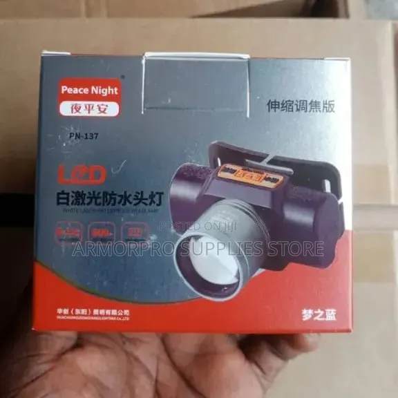 Night Peace PN-137 White Laser Waterproof Headlamp