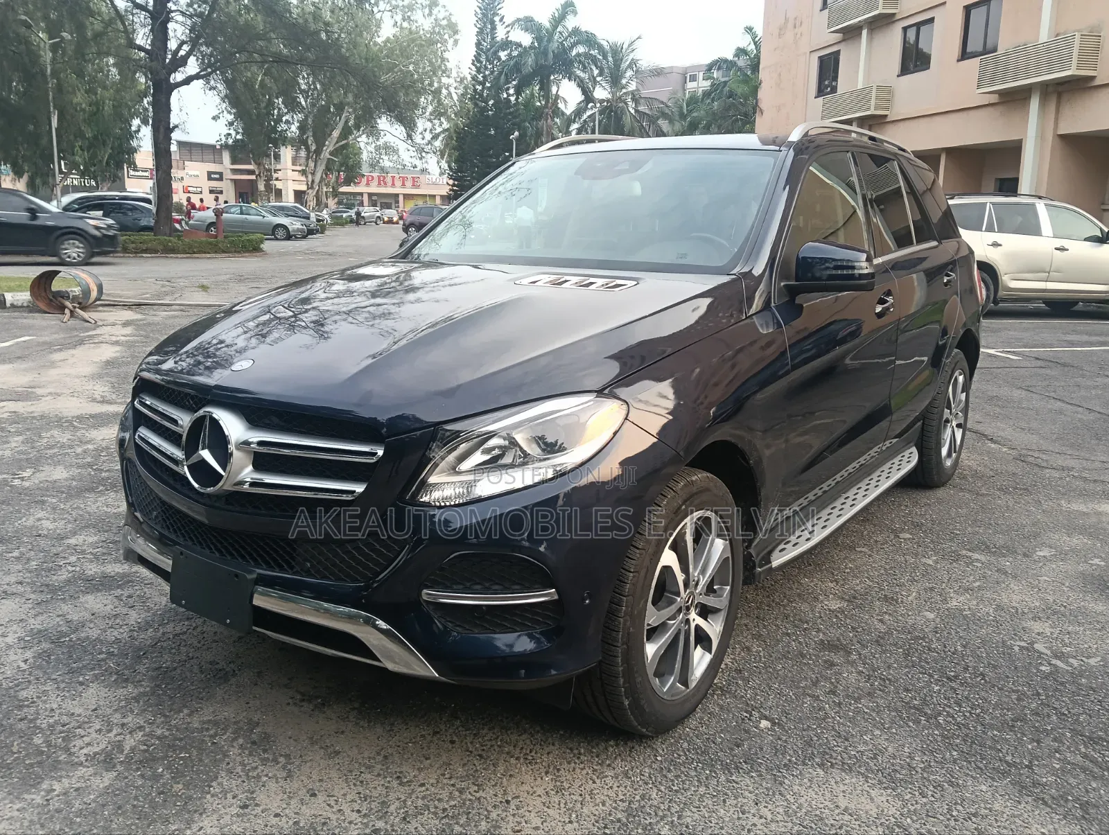 Mercedes-Benz GLE-Class 2017 Blue