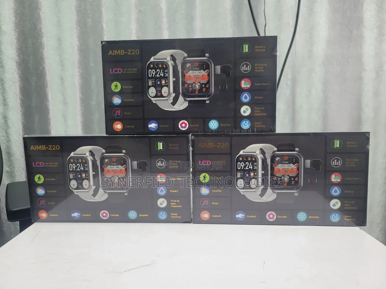 AIMB-Z20 Is a 2-in-1 Bluetooth Calling Smartwatch