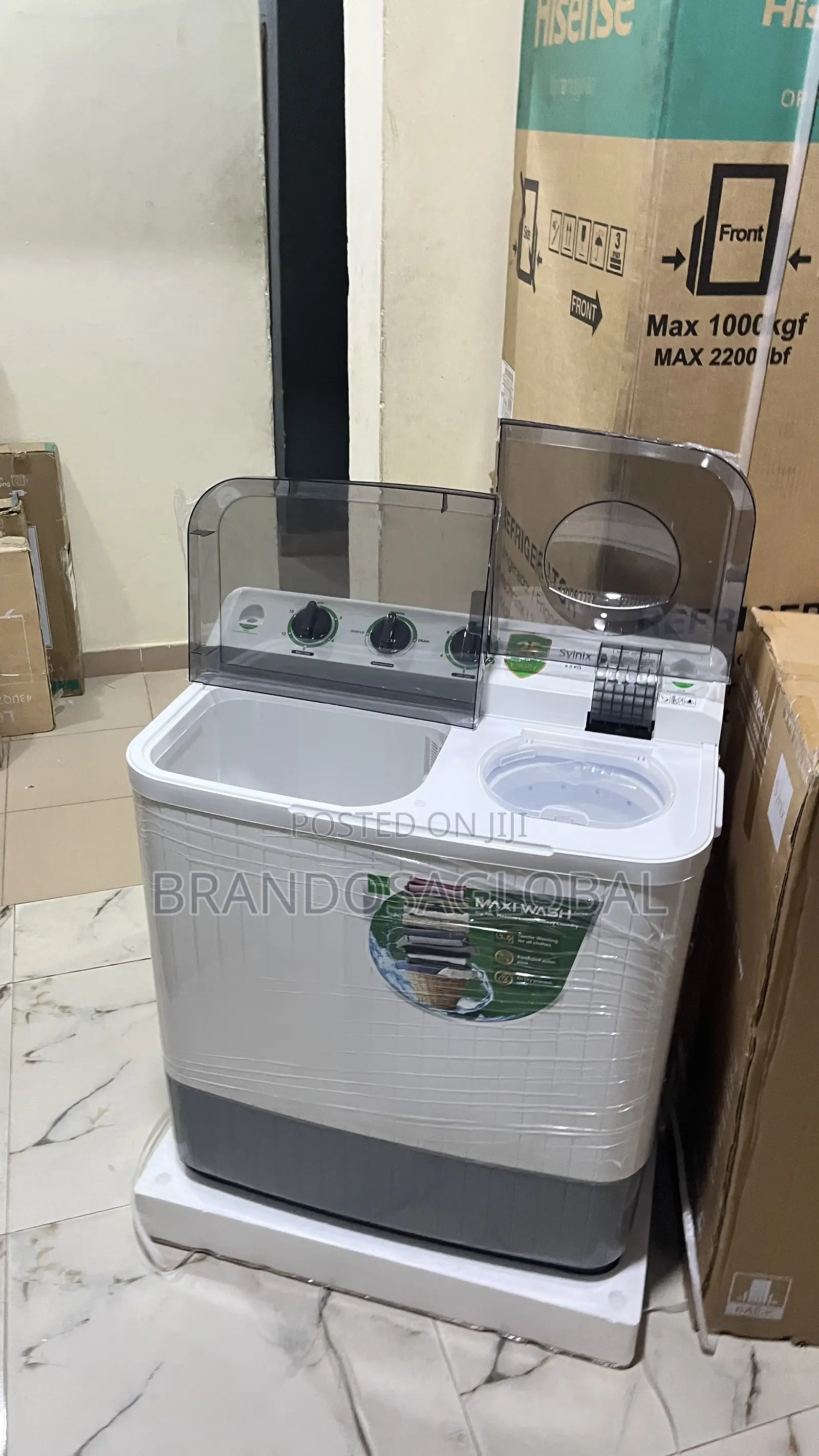 Synix 8.5KG Twin Tub Washing Machine E8wtmn/E8wtmg – Advanced WASHER