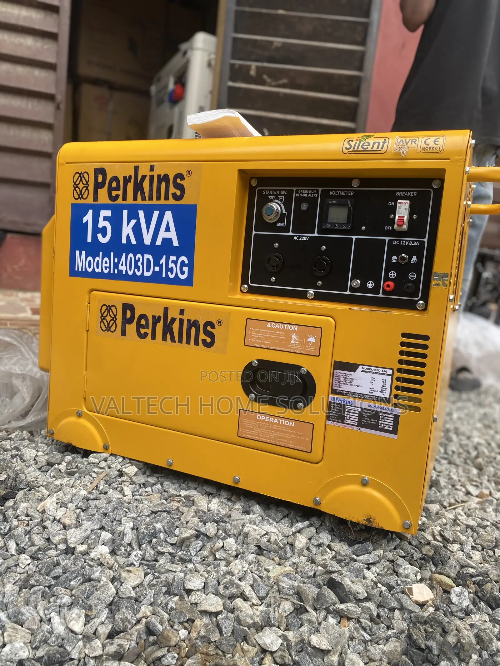 Buy 15KVA Perkins Soundproof Diesel Generator at Best Price
