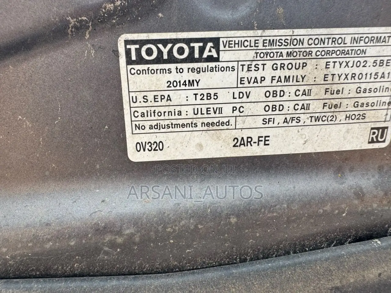 Toyota Camry SE 4dr Sedan (3.5L 6cyl 6A) 2014 Gray
