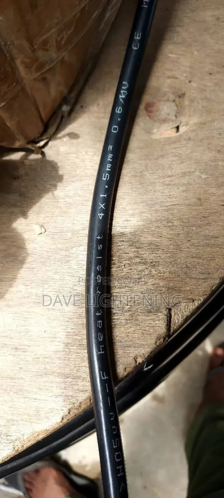 1.5mm 4core Flex Heat Resistance Flexible Cable