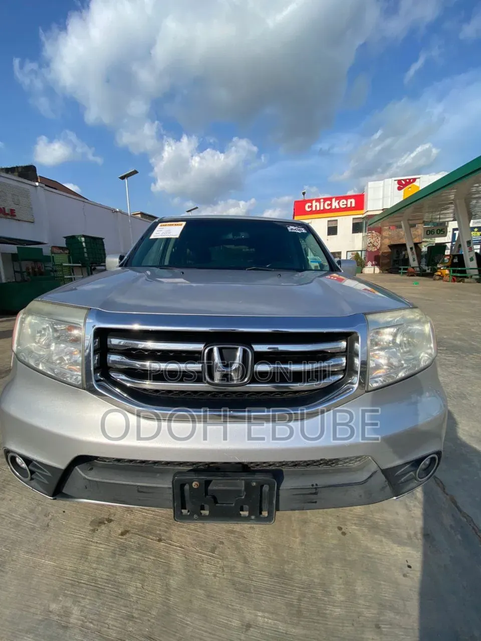 Honda Pilot 2012 Silver