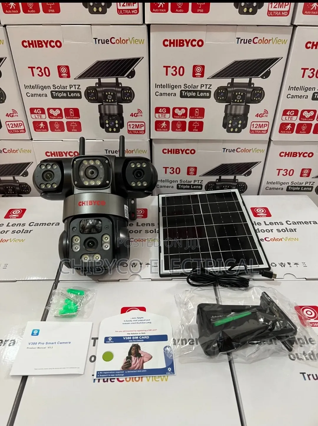 Triple Lens Ultra Hd Solar Camera