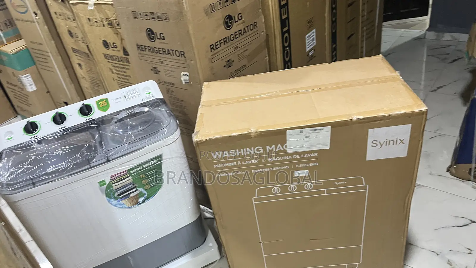Synix 8.5KG Twin Tub Washing Machine E8wtmn/E8wtmg-Powerful WASHER
