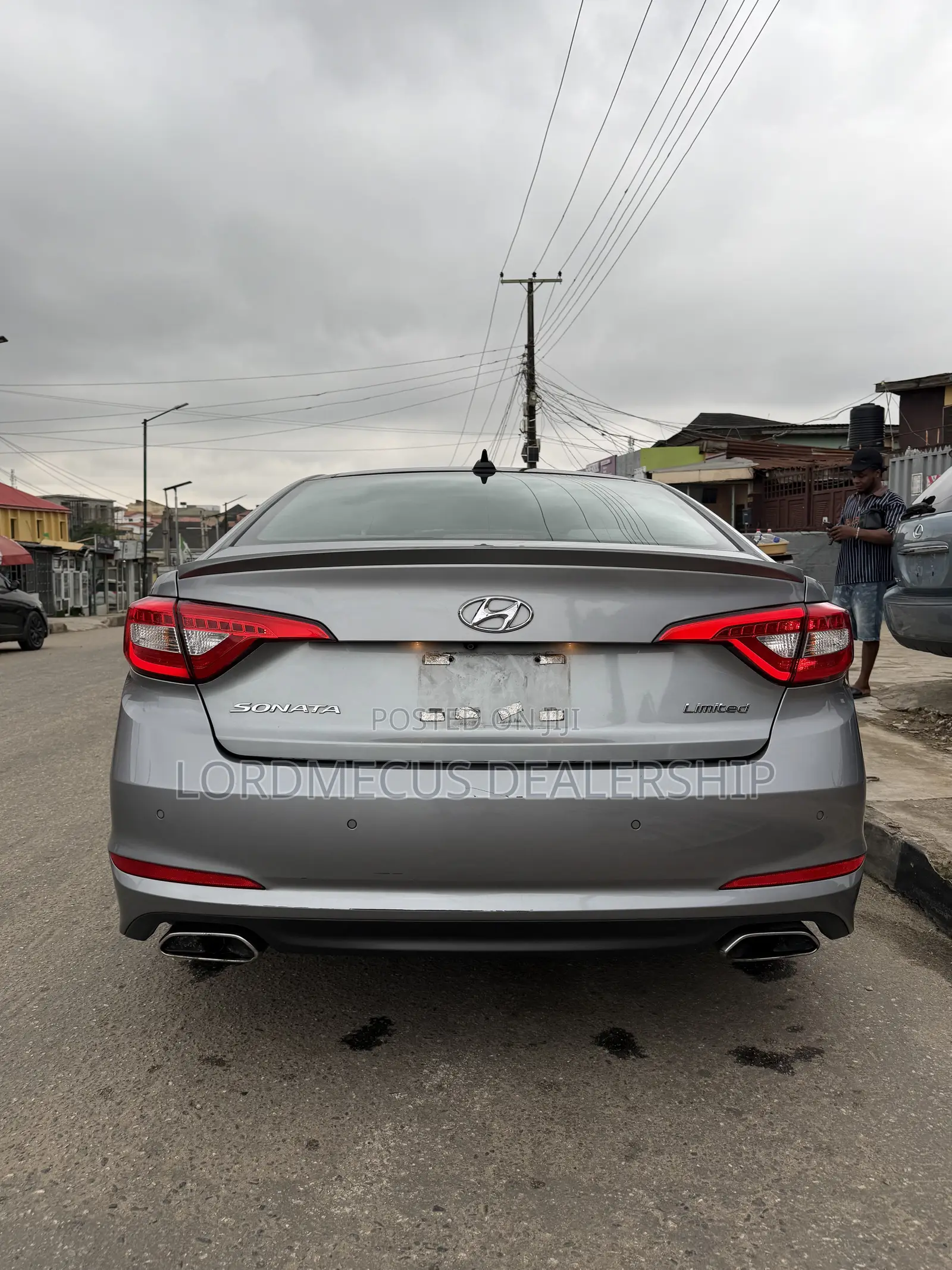 Hyundai Sonata Limited 4dr Sedan (2.4L 4cyl 6A) 2015 Blue