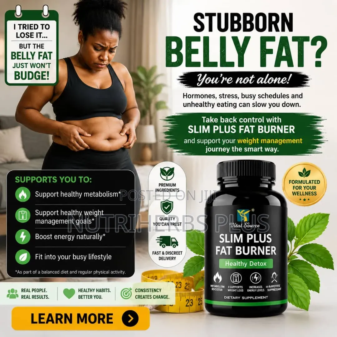 Slim Plus Fat Burner Healthy Detox ( Support Weight Loss)