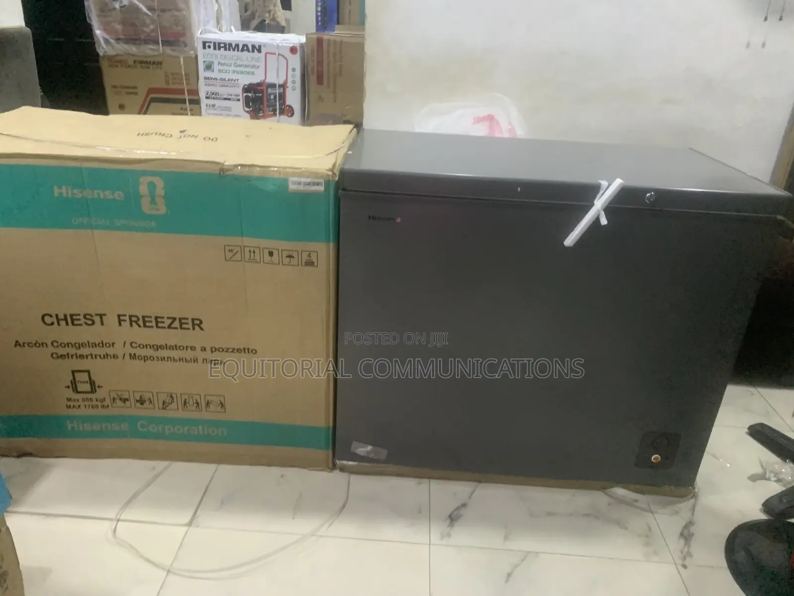 Hisense FC340SH Reliable Deep Freezer 250L Secure Lock and Key System