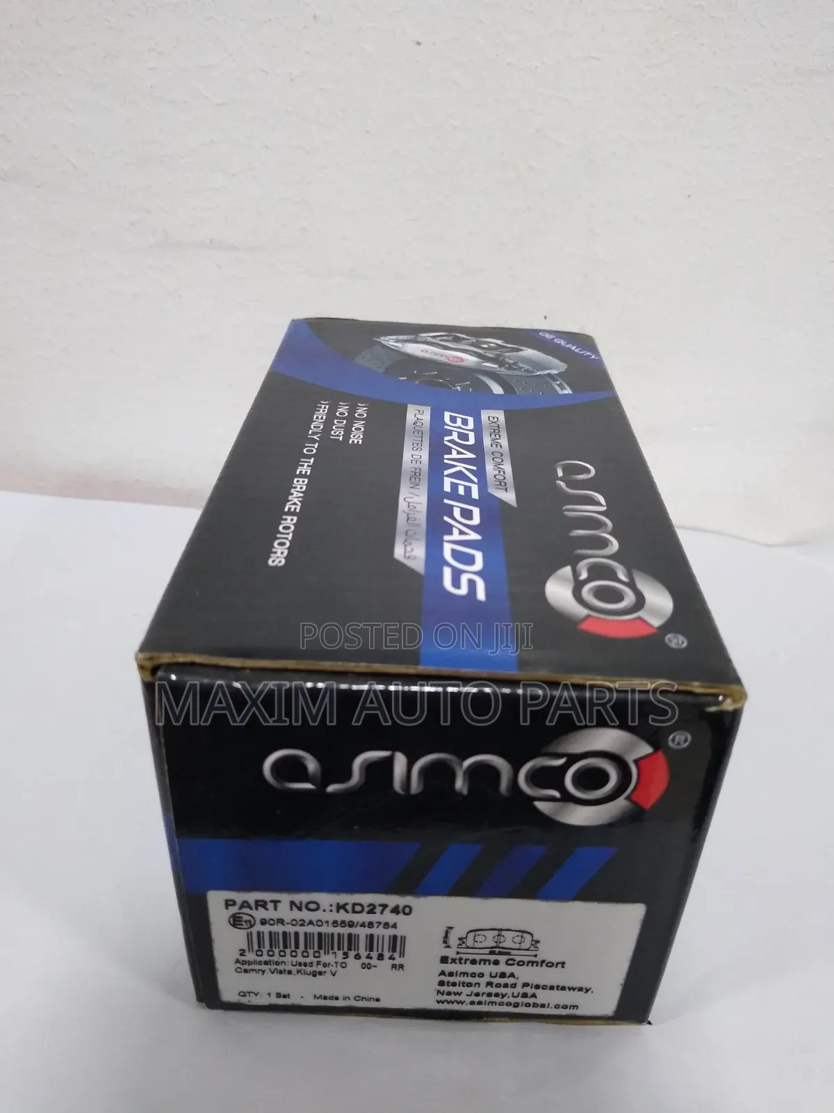 Asimco Brake Pads Kd2740(back)