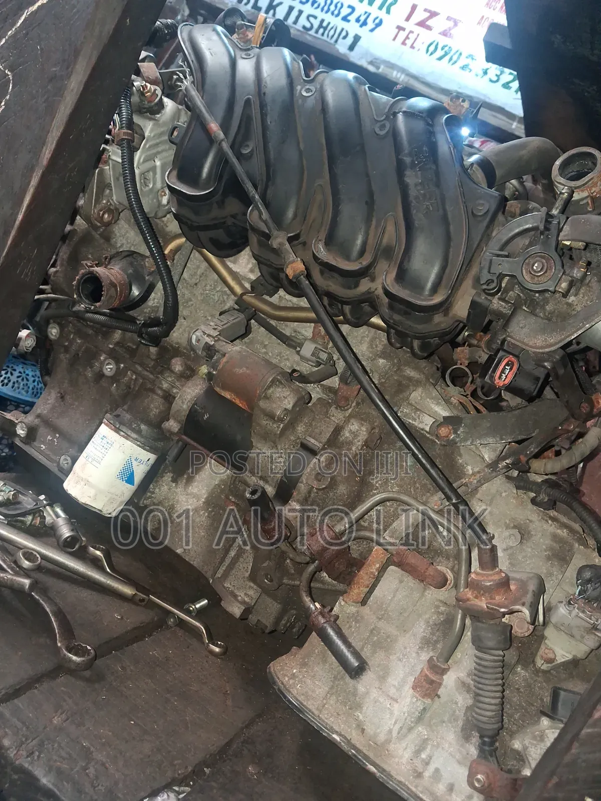 1nz Engine for Toyota Yaris 4plug