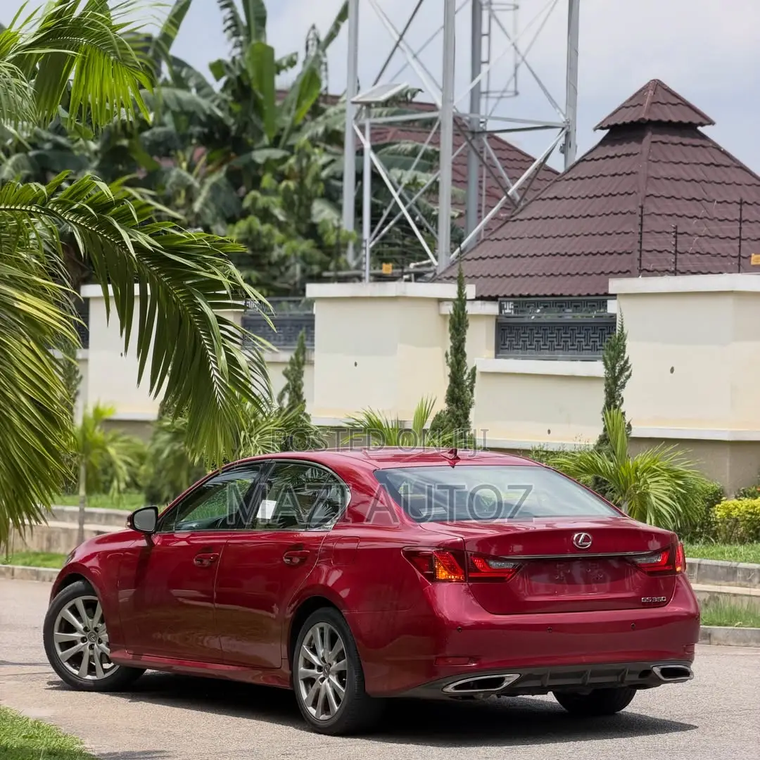 Lexus GS 350 2014 Red