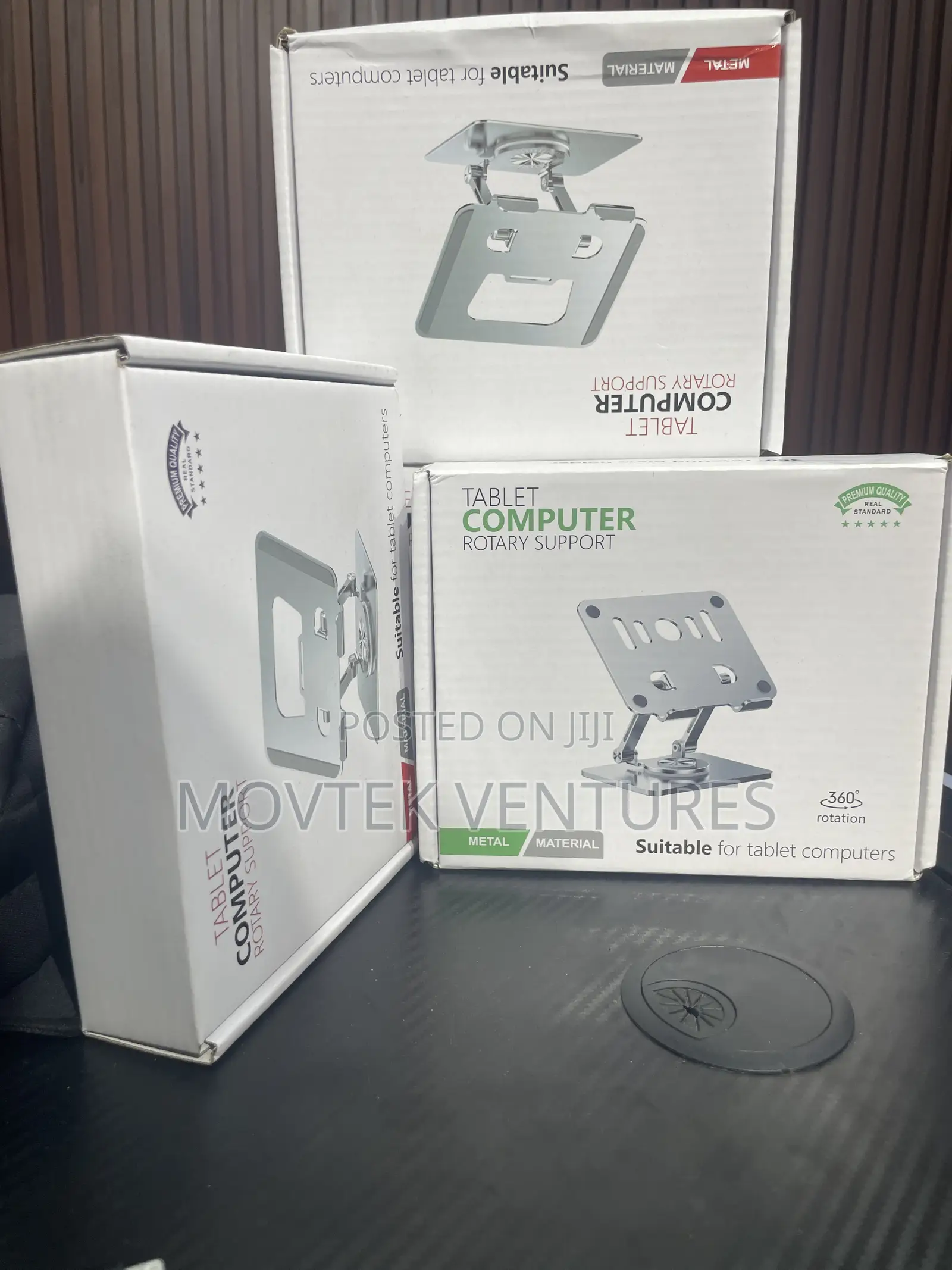 360° Foldable Metal Tablet Stand