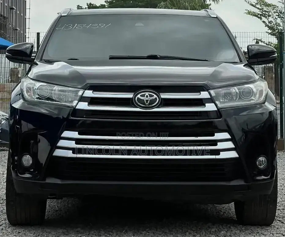 Toyota Highlander Limited 4x4 V6 (3.5L 6cyl 8A) 2018 Black