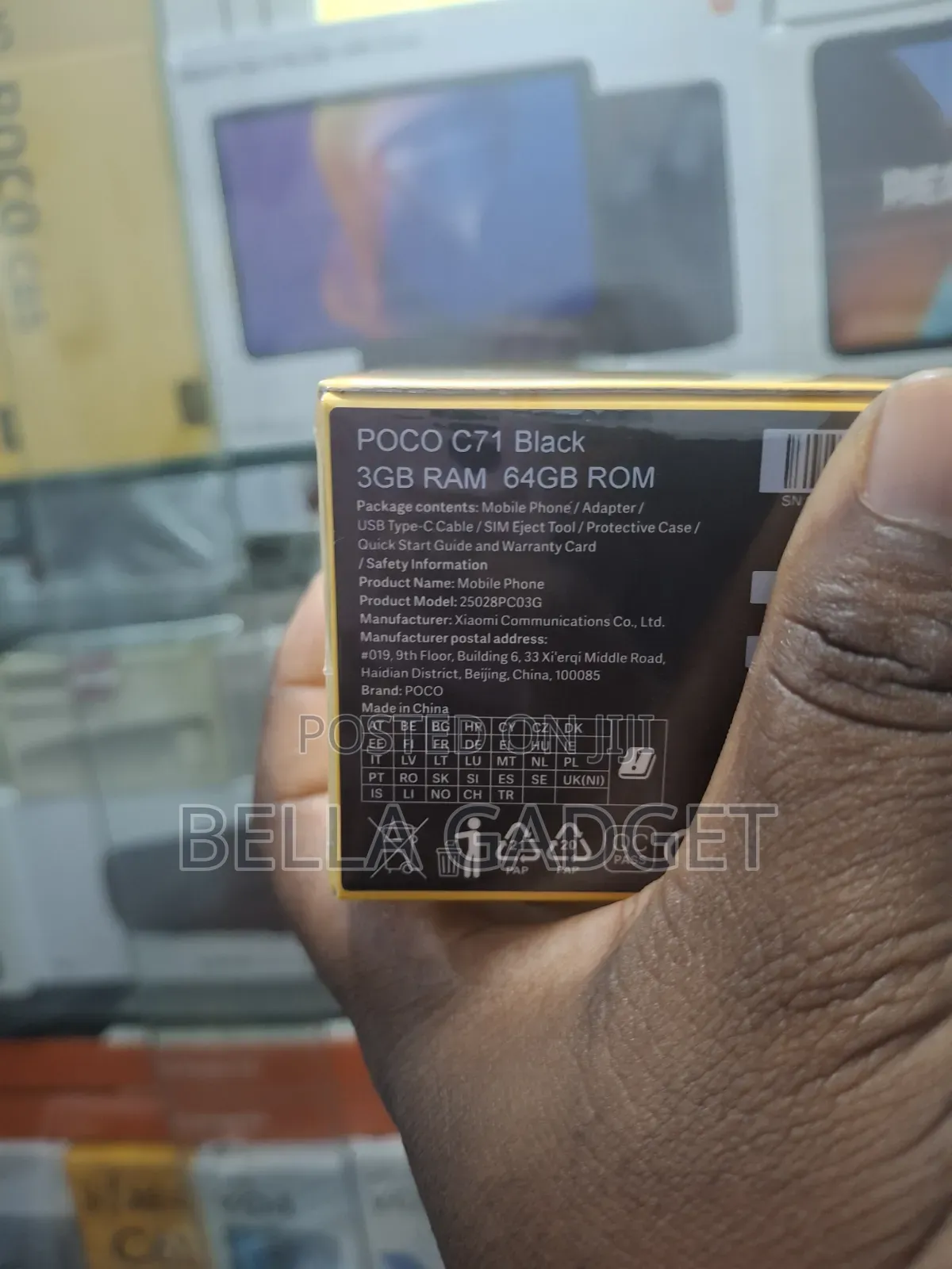 New Xiaomi Poco C71 64 GB Black