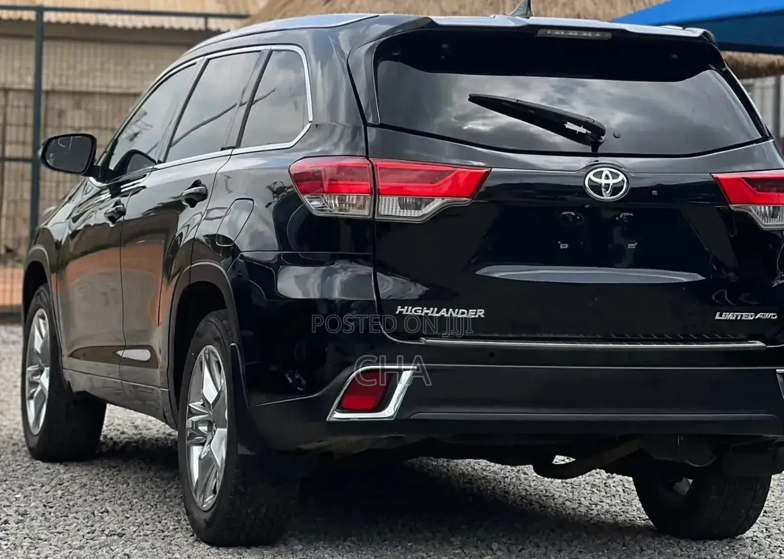 Toyota Highlander Limited Platinum 4x4 V6 (3.5L 6cyl 8A) 2018 Black