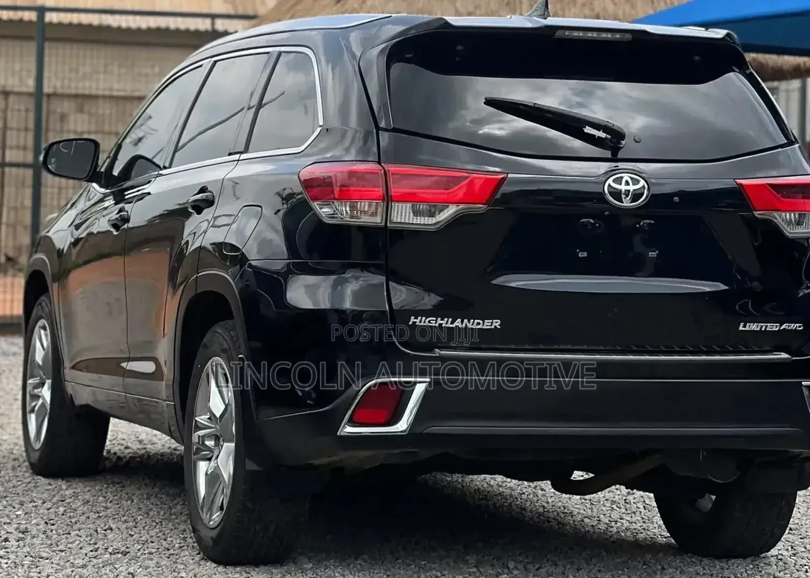 Toyota Highlander Limited 4x4 V6 (3.5L 6cyl 8A) 2018 Black