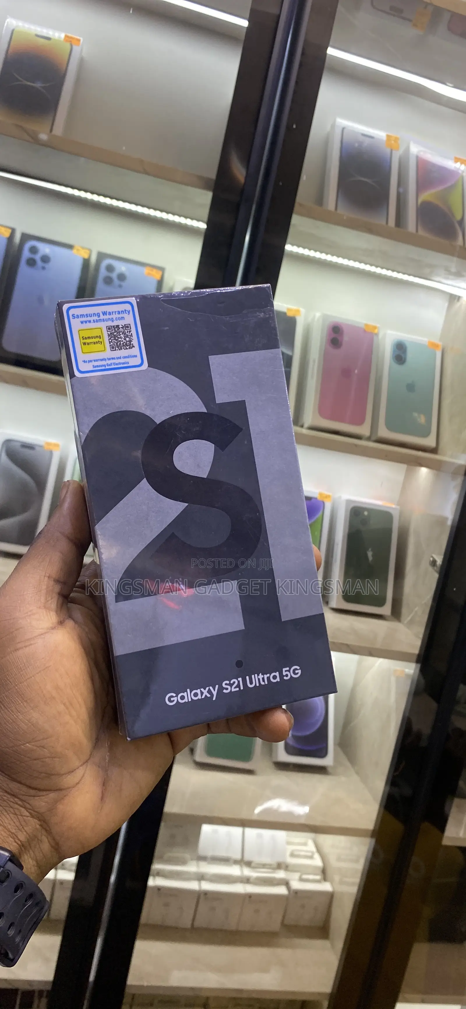 New Samsung Galaxy S21 Ultra 5G 256 GB Black