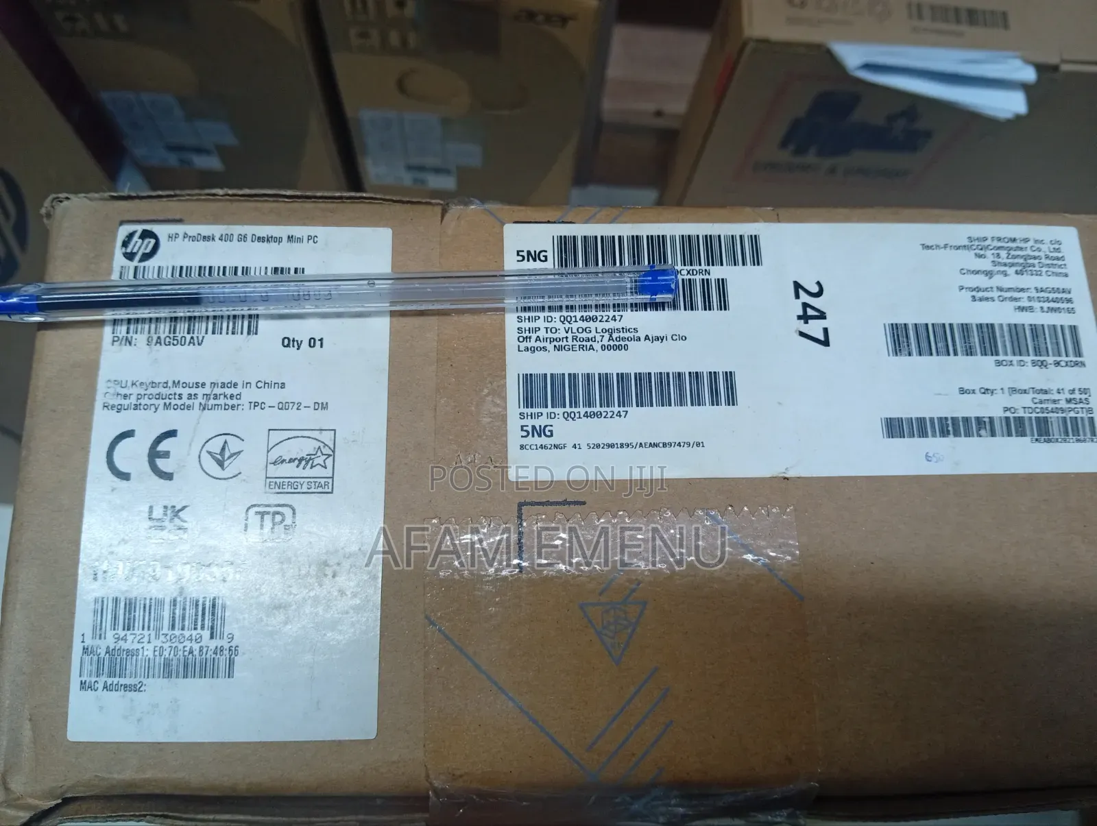 New Desktop Computer HP ProDesk 600 G6 8GB Intel Core i5 HDD 500GB