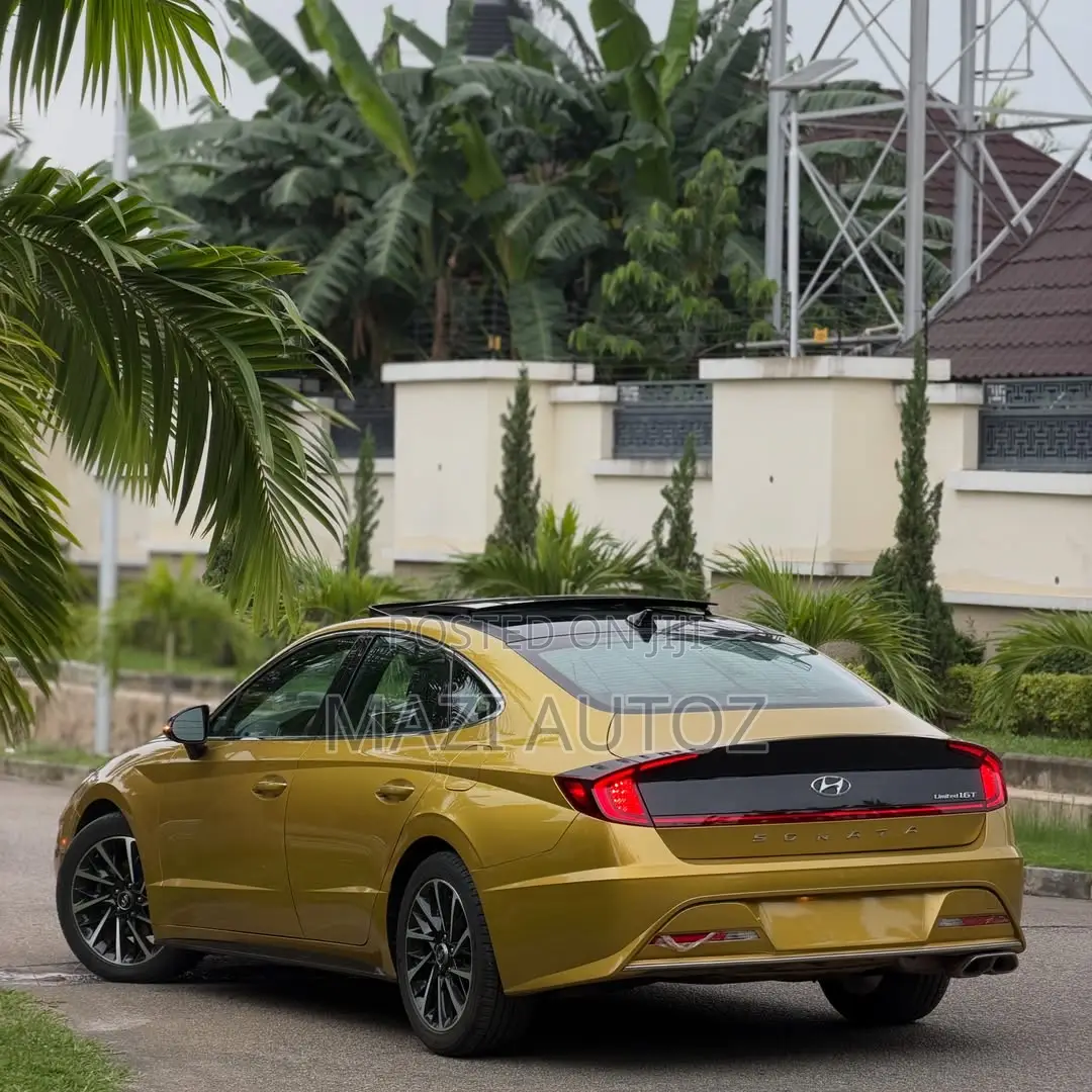 Hyundai Sonata Limited 2021 Yellow
