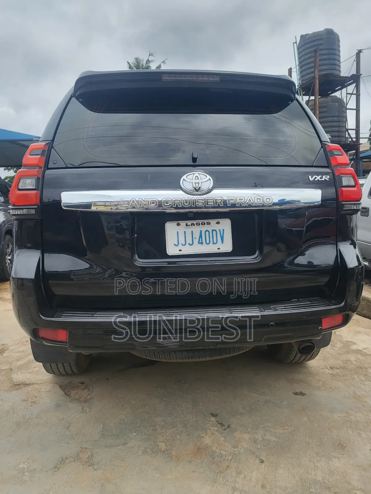 Toyota Land Cruiser Prado 2017 Black