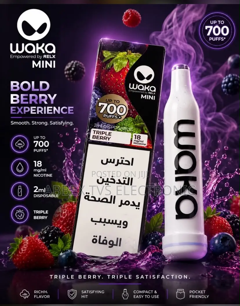 Waka Disposable Vape 700 Puffs Non-Rechargable